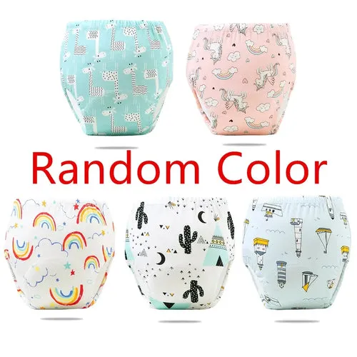 1PC Baby Cotton Diaper Infant Cloth Nappy Breathable Toilet Training