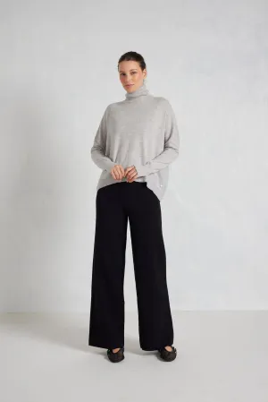 A Polo Bay Cashmere Sweater in Fly Ash