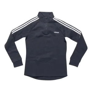 Adidas Essential 3-Stripe Quarter Zip Fleece Jacket - Women's