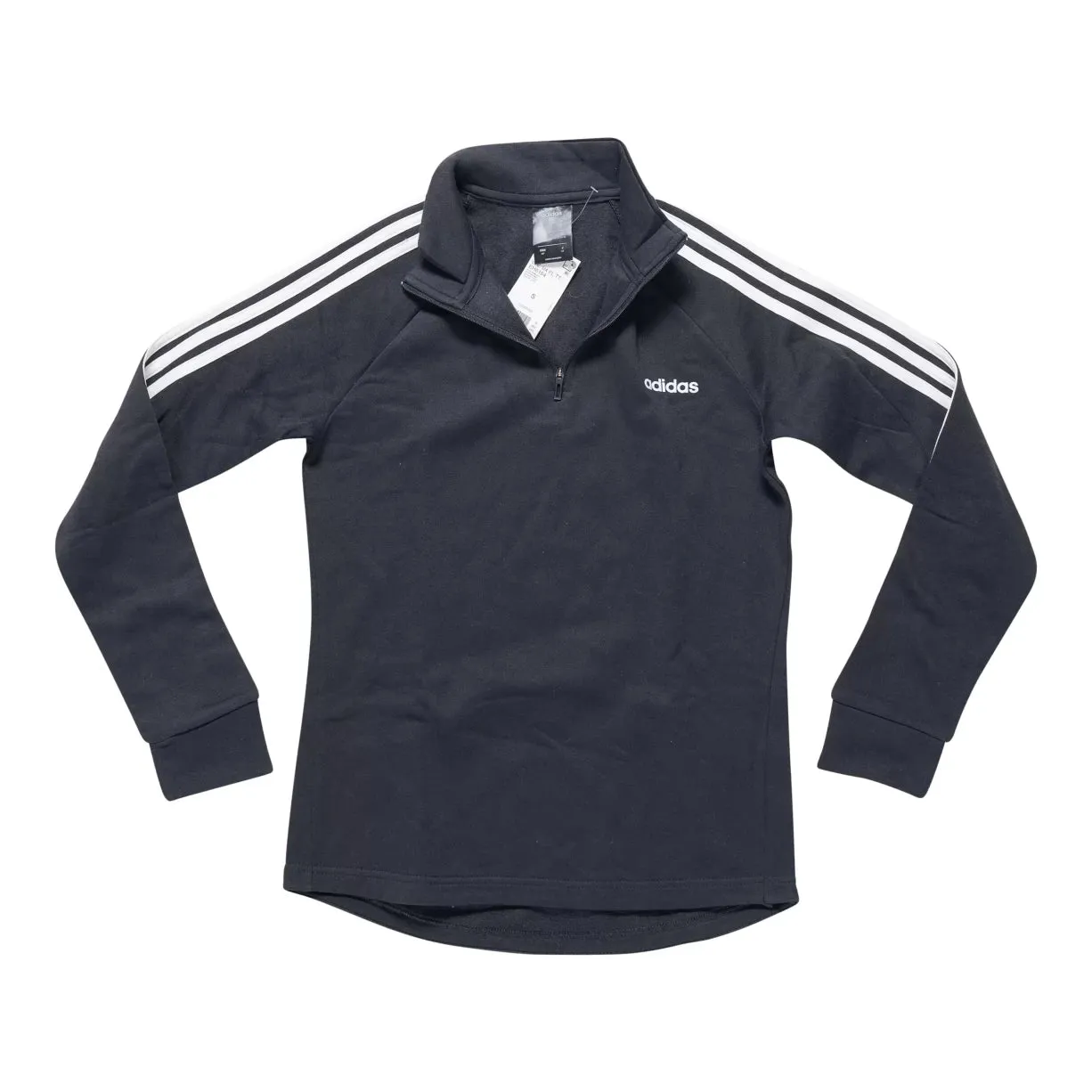 Adidas Essential 3-Stripe Quarter Zip Fleece Jacket - Women's