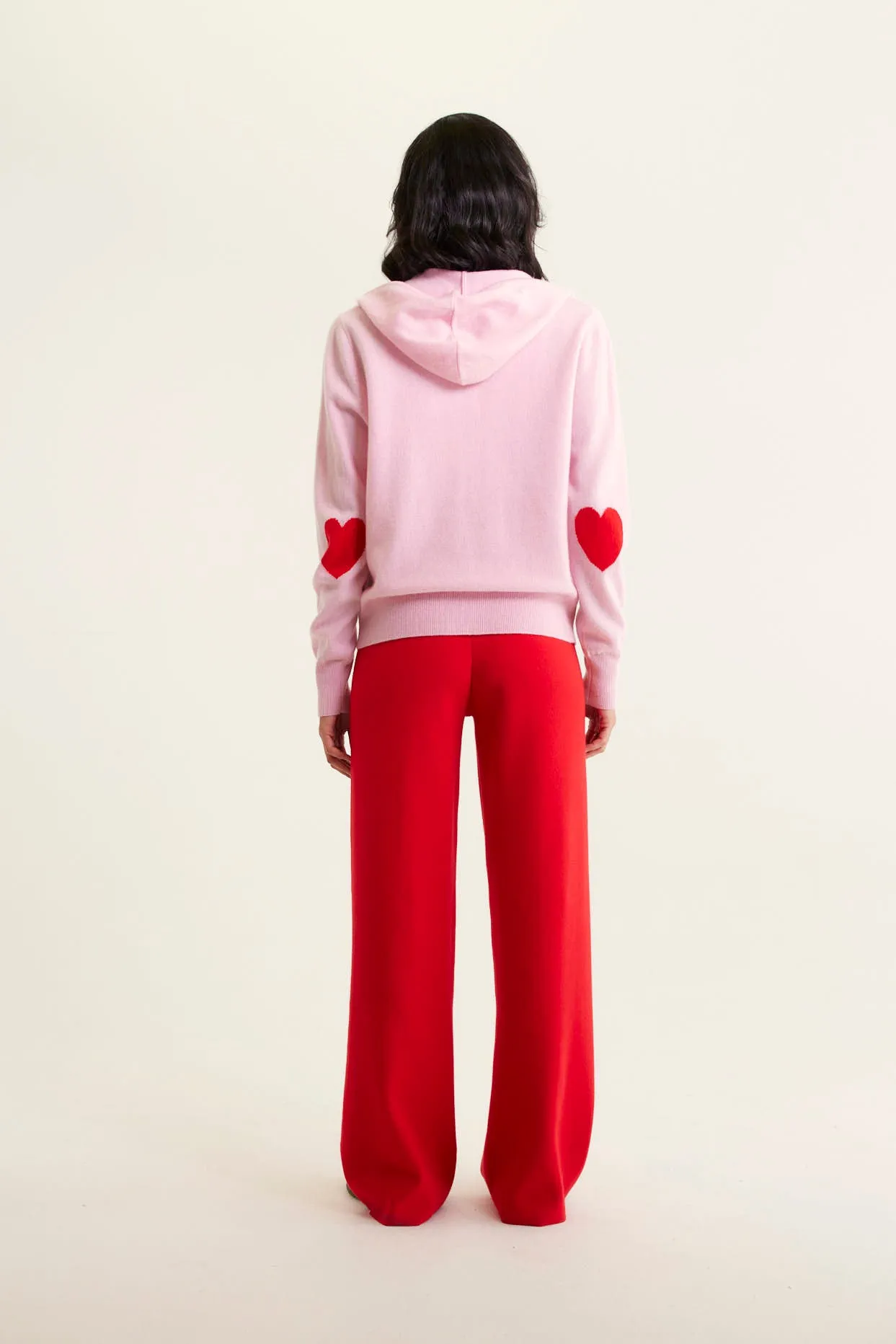 Amber Cashmere Hoodie In Blossom