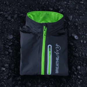 AT4400 Breathedry Waterproof Rain Jacket Black