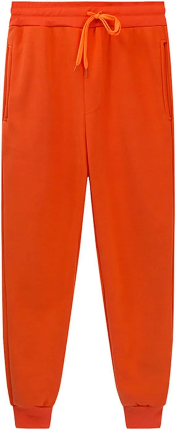 Aymnlox Mens Sweatpants Casual Jogging Pants for Men with Pockets Drawstring Athletic Workout Trousers Hiking Tapered Joggers