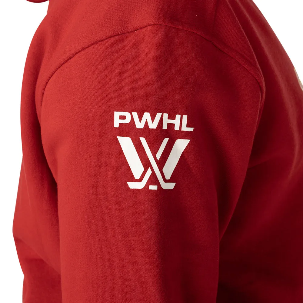 BAUER OTTAWA CHARGE ULTIMATE ADULT RED HOODIE