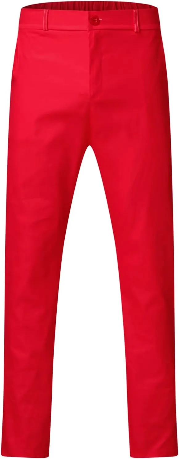 BIFUTON Dress Pants for Men, Mens Pants Slim Fit Solid Color Skinny Trousers Classic Dress Business Wedding Party Dress Pants