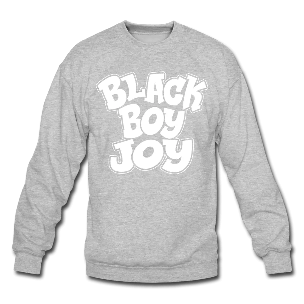 Black Boy Joy Men's Crewneck Sweatshirt (Style 2)