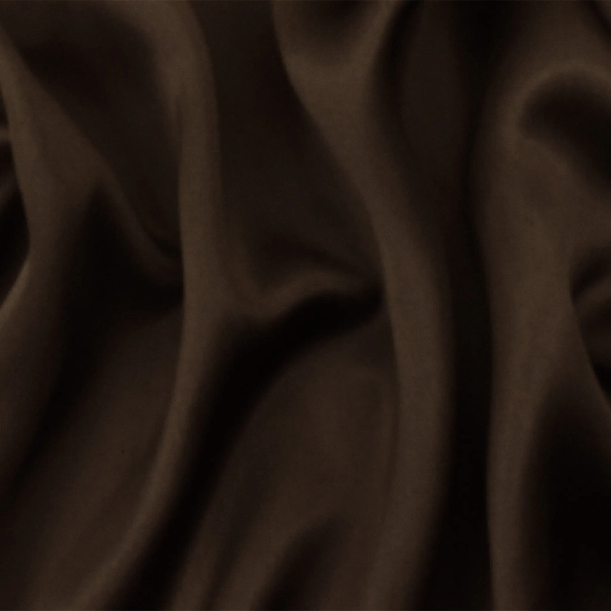 Brown Famous Designer Silk Satin Charmeuse Woven Fabric