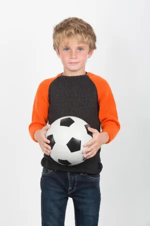 Bry Sporty Crewneck (Boys) Designer Knitting Pattern