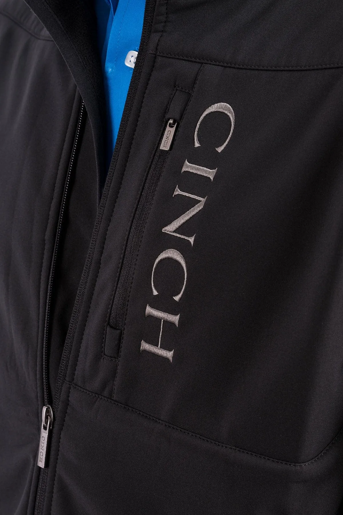 Cinch Men’s Concealed Carry Bonded Jacket Black