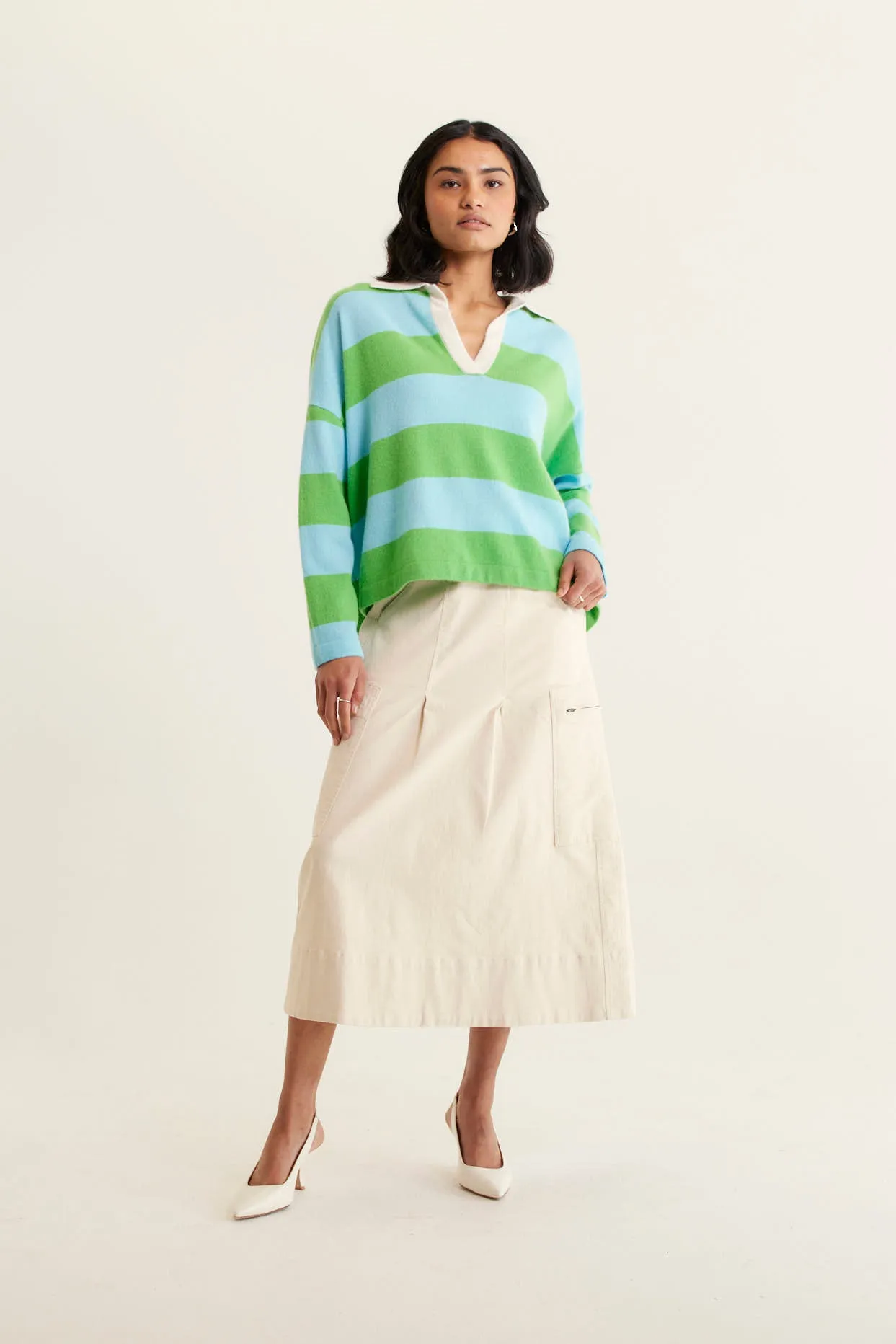 Coney Island Cashmere Sweater In Meadow