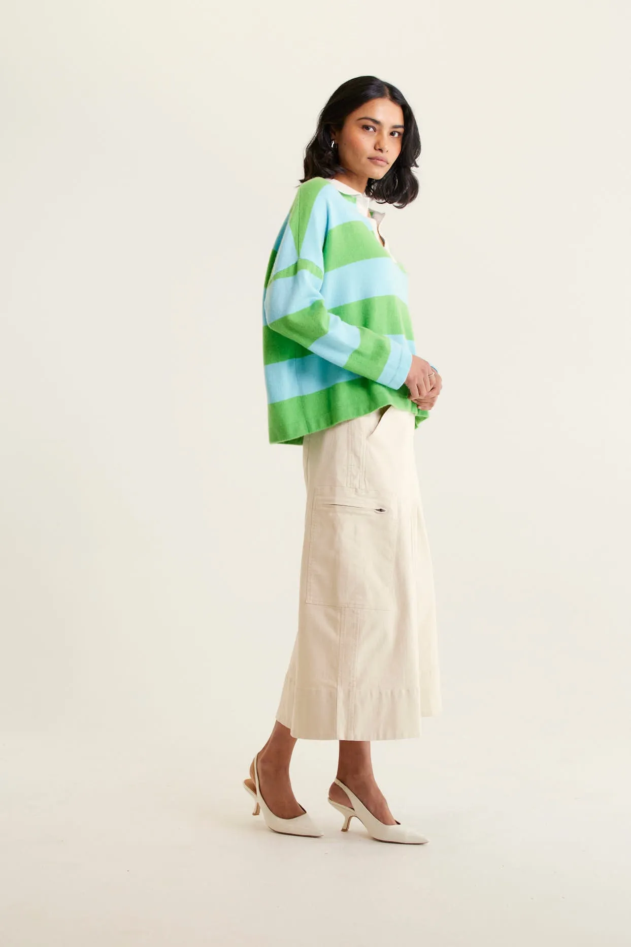 Coney Island Cashmere Sweater In Meadow