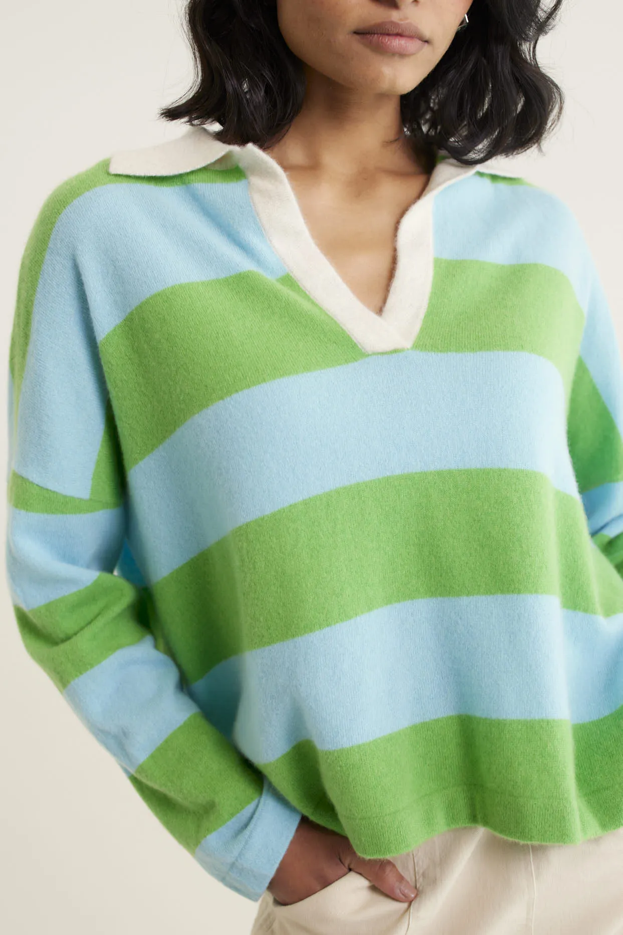 Coney Island Cashmere Sweater In Meadow