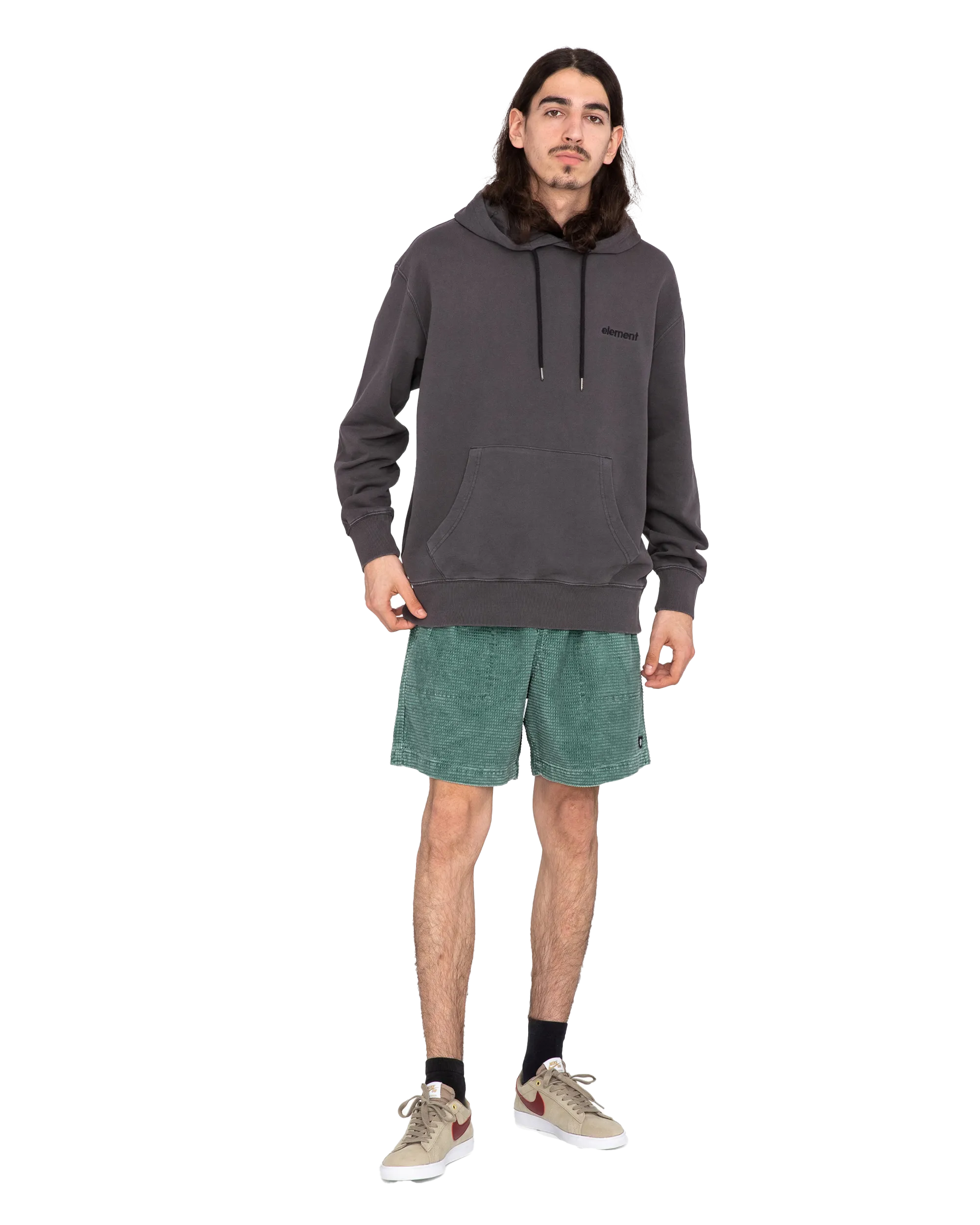 Cornell 3.0 Hoodie in Off Black