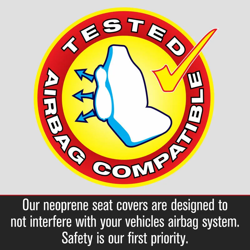 Empire Leather Look Seat Covers suits Toyota Prado 150 Series GXL 7 Seater 6/2021-7/2024