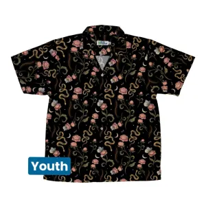 Episodic Serpent Garden Pink Space Youth Hawaiian Shirt