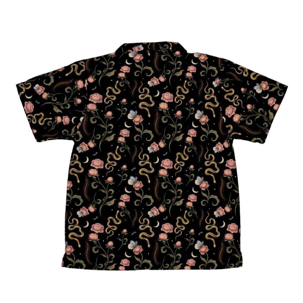 Episodic Serpent Garden Pink Space Youth Hawaiian Shirt