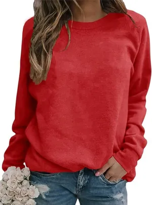 Fronage Women's Floral Printed Sweatshirt Long Sleeve Crewneck Casual Loose Vintage FLower Graphic Pullover Tops