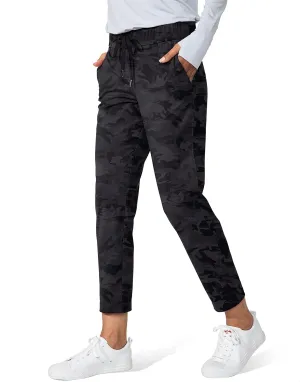 G Gradual Women's Pants with Deep Pockets 7/8 Stretch Ankle Sweatpants for Golf, Athletic, Lounge, Travel, Work
