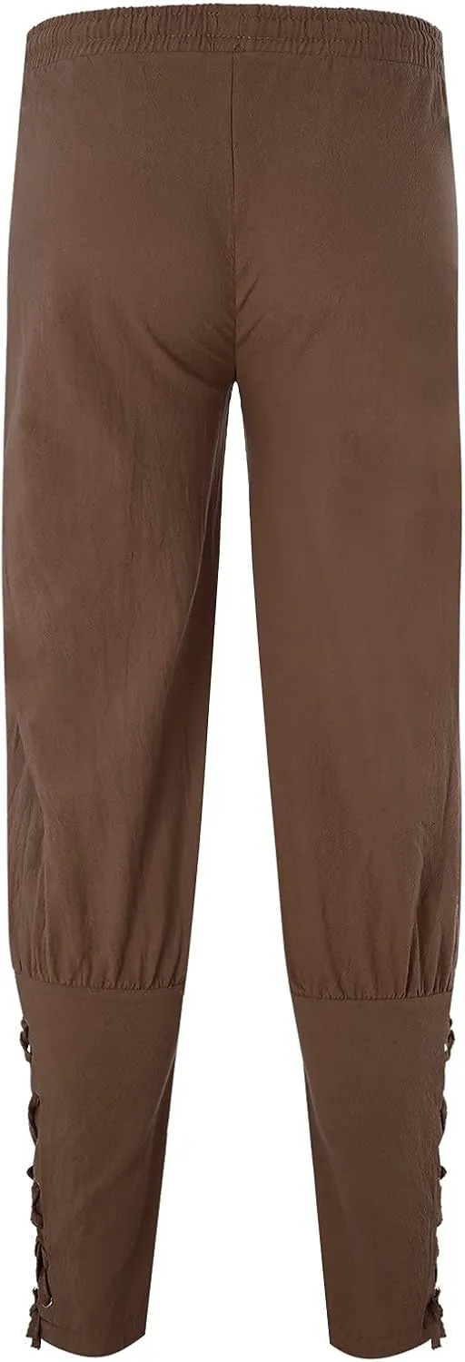 GIERIDUC Men's Pleated Front Dress Pants Mens Extra Long Jogging Pants Big and Tall Men Sweatpants Slim Fit Joggers for Men