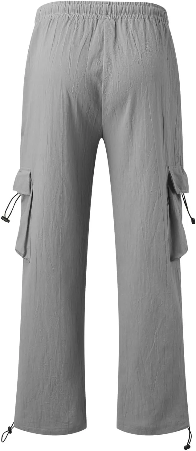 GIERIDUC Plaid Pants for Men's Slim Fit Pantalones para Trabajo De Hombre Mens Christmas Dress Pants Plain Basketball Jersey