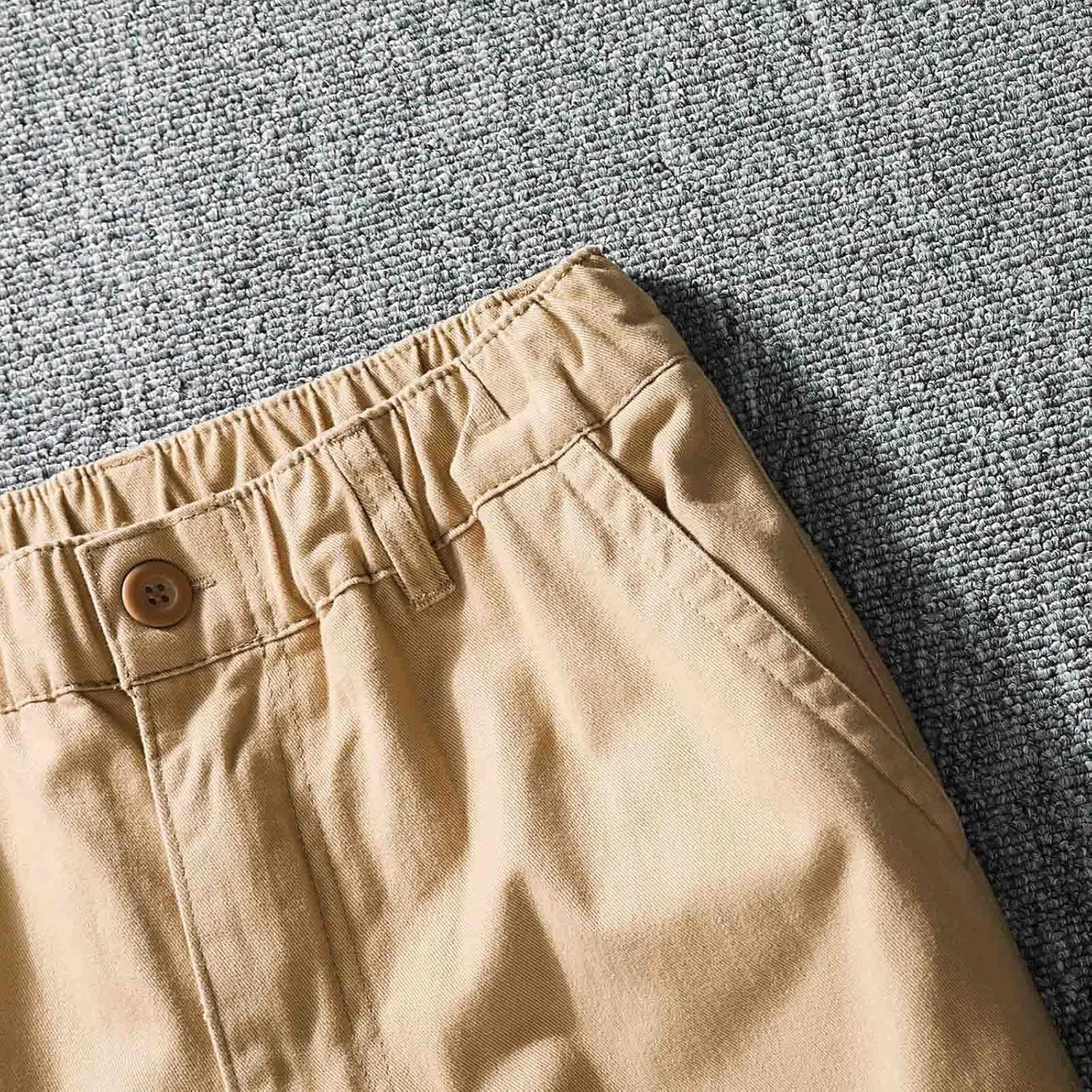 GIERIDUC Straight Leg Cargo Pants for Mens Home Workout Equipment for Men Brown Dress Pants Slim Fit Big and Tall Mens Pants