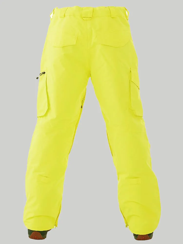 Gsou Snow Men's High Windproof Waterproof Ski Snowboarding Pants