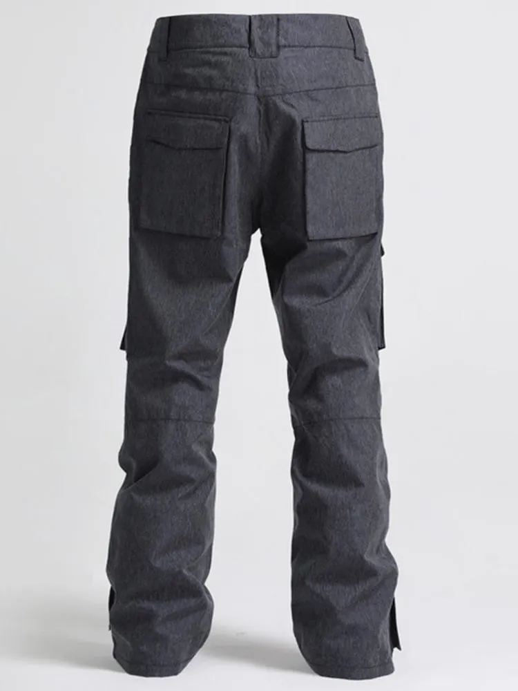 Gsou Snow Men's High Windproof Waterproof Snowboarding Pants & Ski Pants