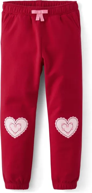 Gymboree Girls' and Toddler Fleece Jogger Sweatpants