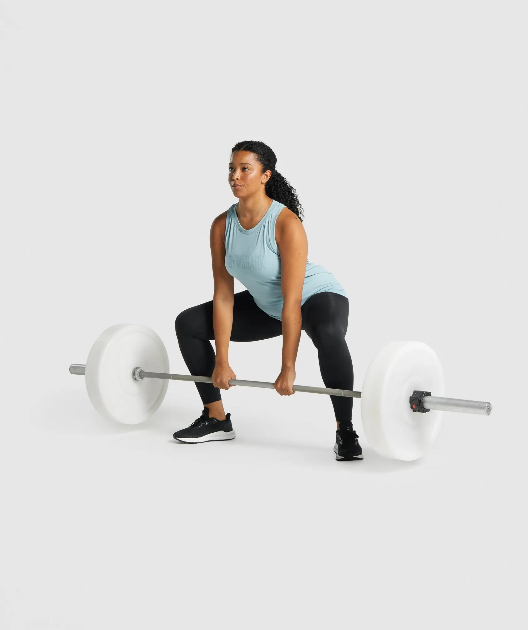Gymshark Fit Seamless Loose Tank - Blue