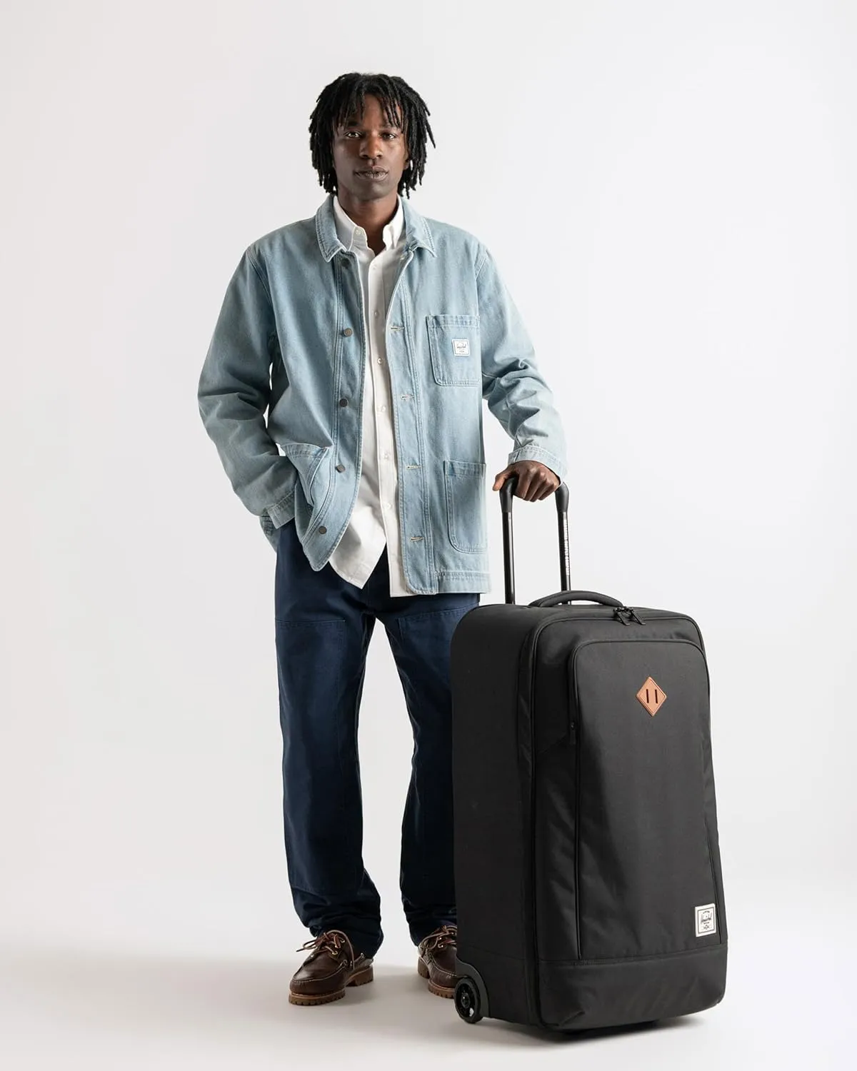 Herschel Supply Co. Heritage Softshell Medium Luggage, Black, Medium-92L