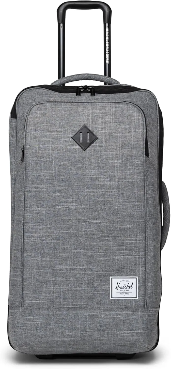 Herschel Supply Co. Heritage Softshell Medium Luggage, Raven Crosshatch, Medium-92L