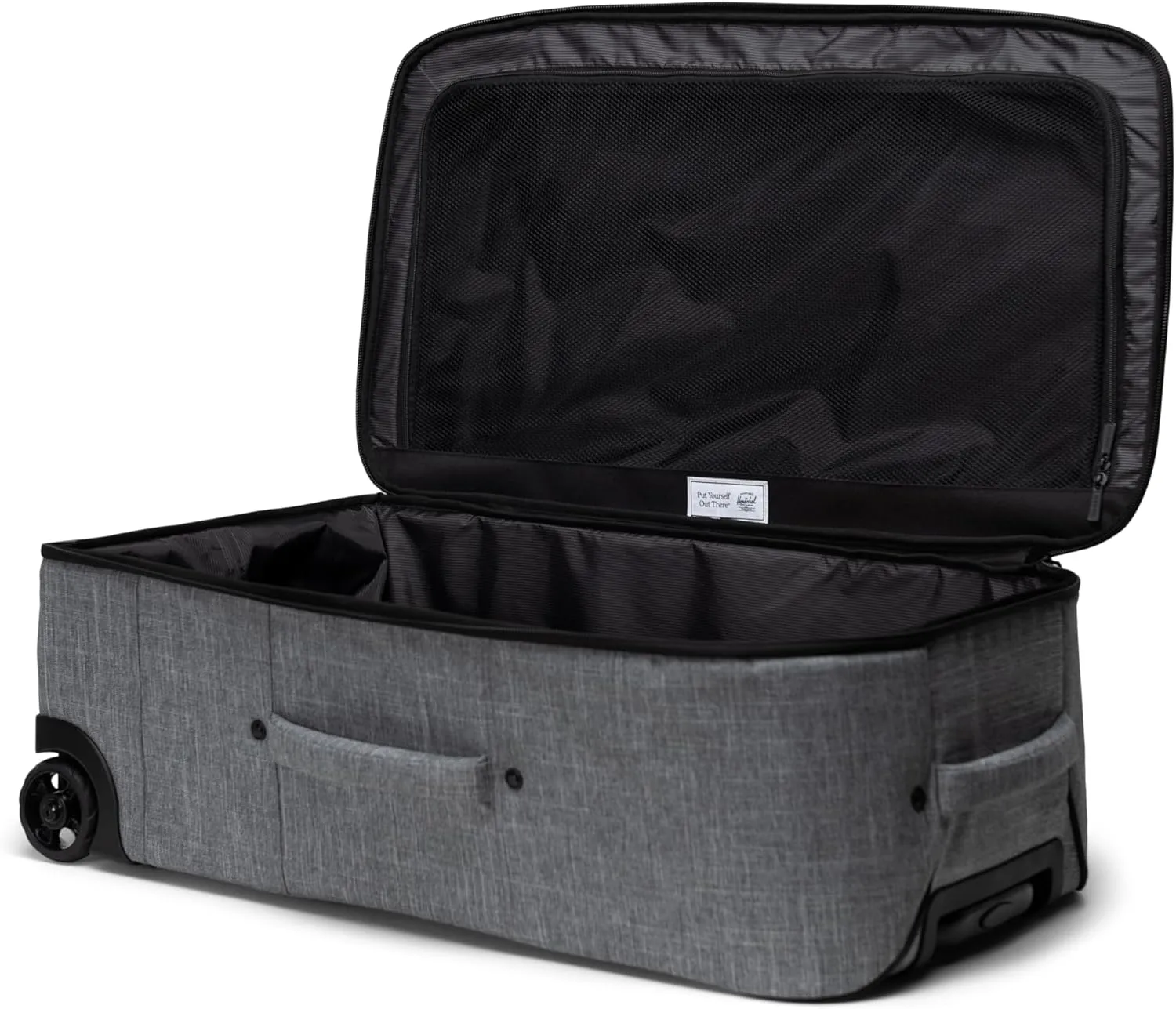 Herschel Supply Co. Heritage Softshell Medium Luggage, Raven Crosshatch, Medium-92L