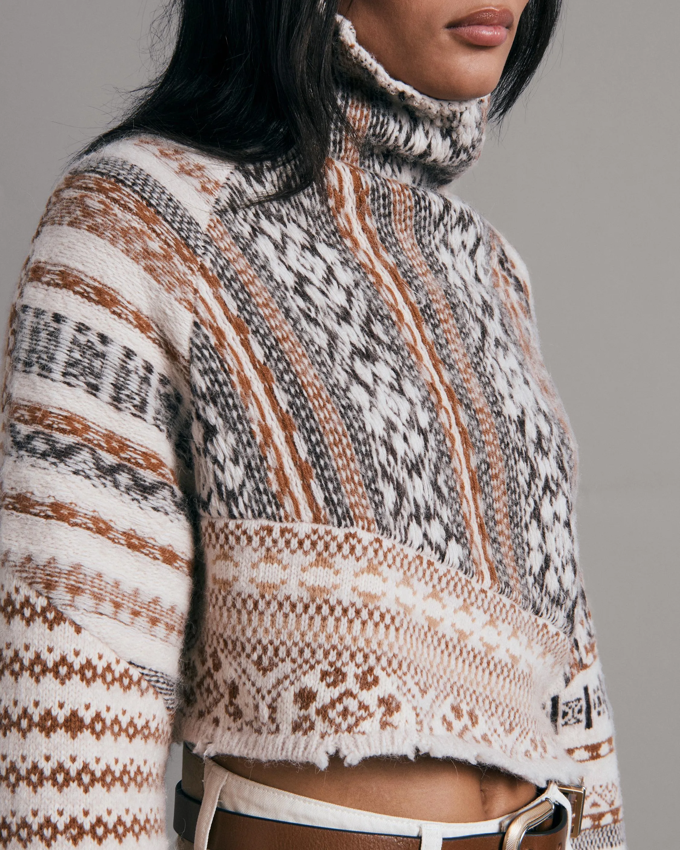 Hollis Fair Isle Turtleneck