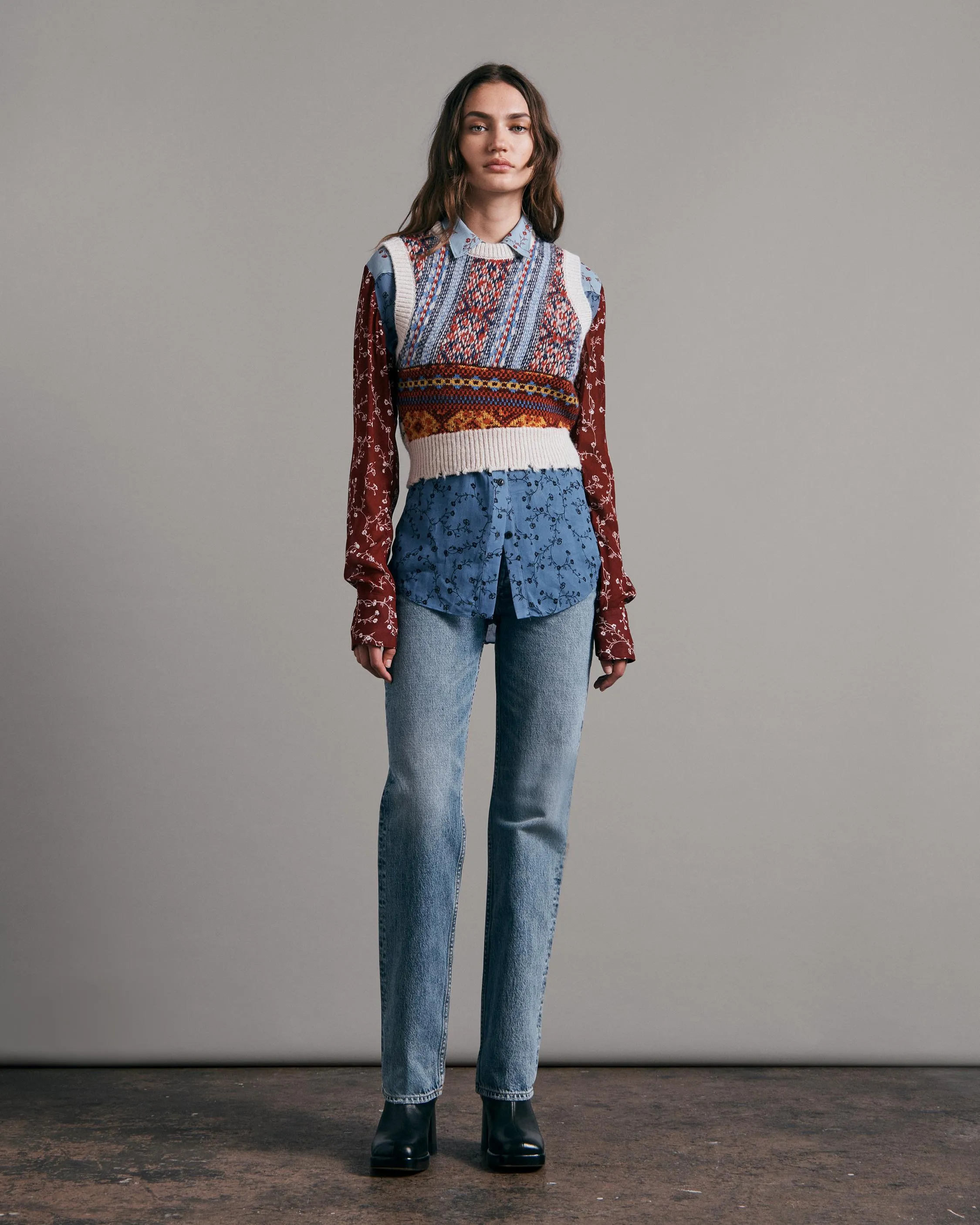 Hollis Fair Isle Vest