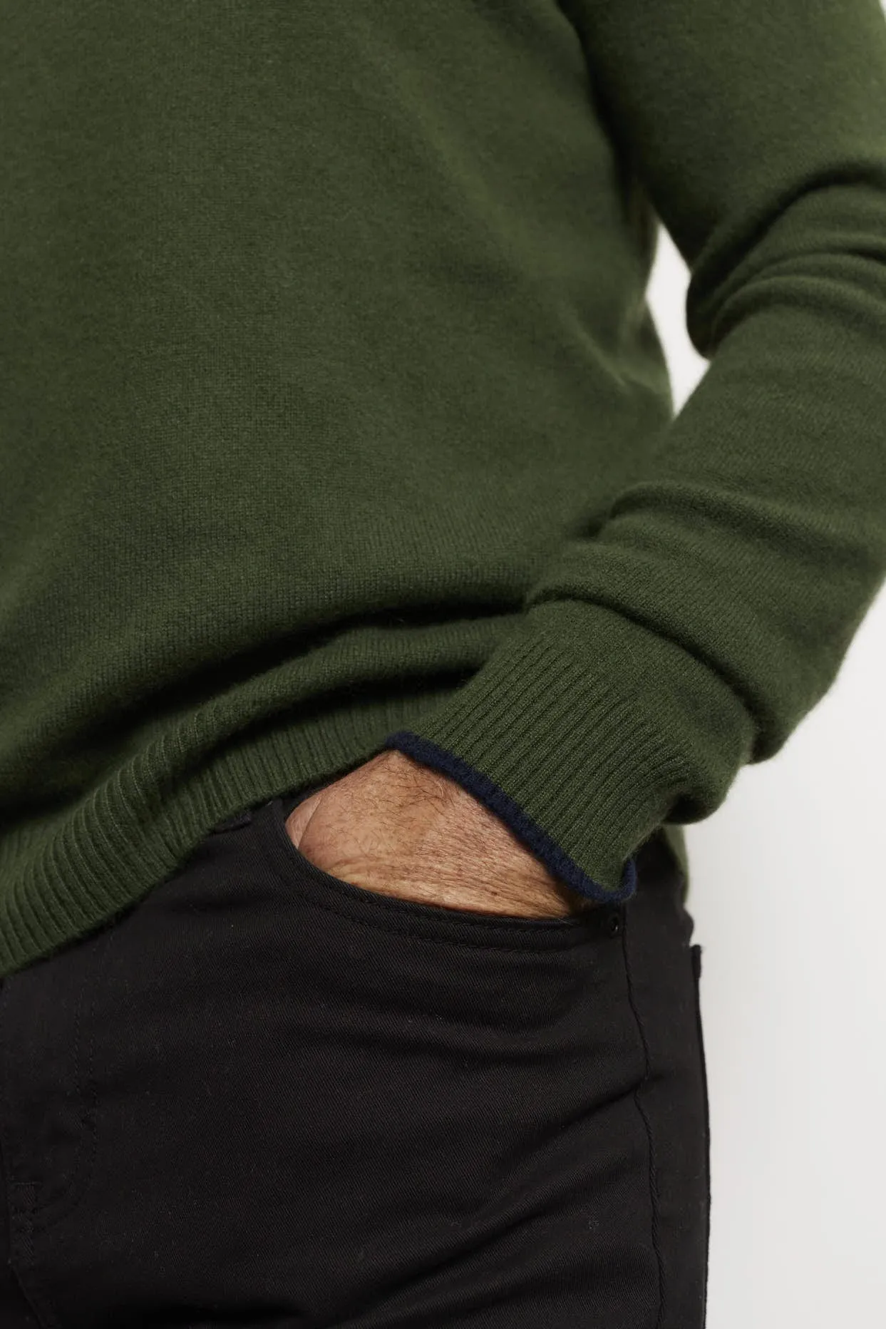Jules Cashmere Sweater in Bush