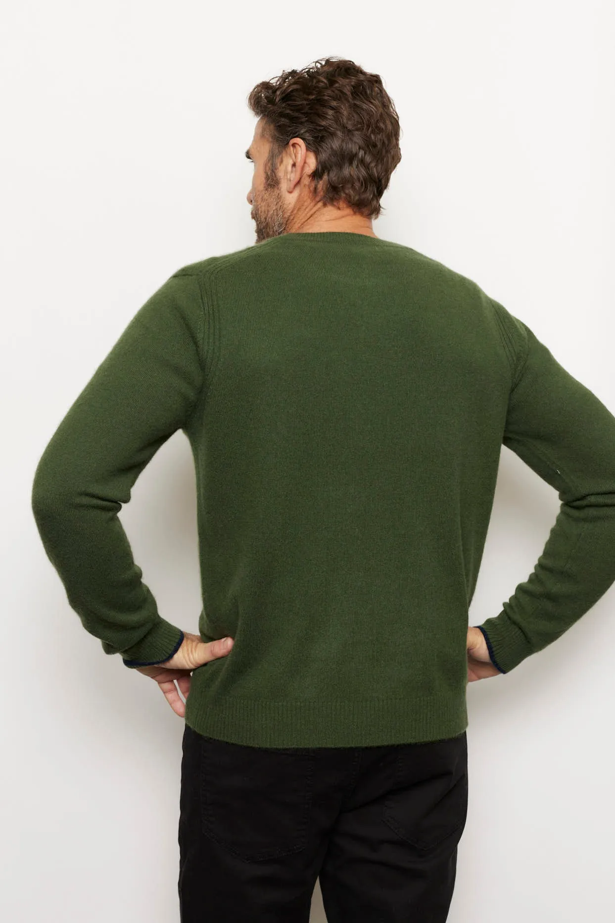 Jules Cashmere Sweater in Bush