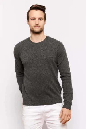 Jules Cashmere Sweater in Charcoal