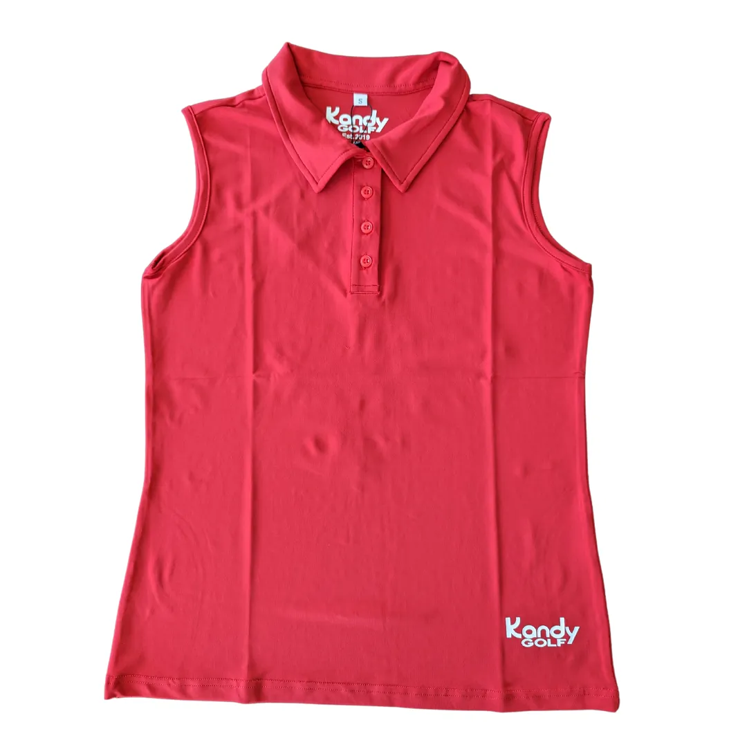 Kandy Golf W Sleeveless Polo