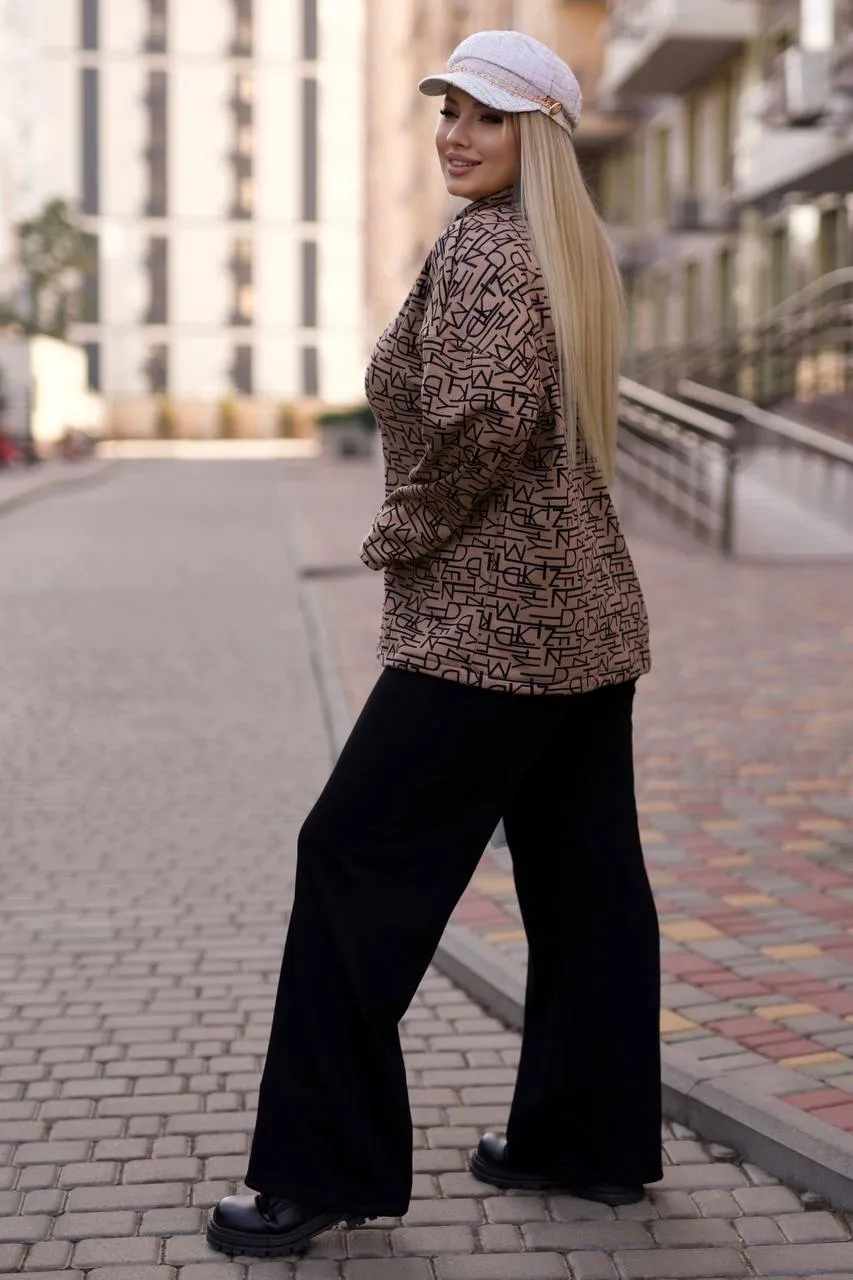Knit sweater
