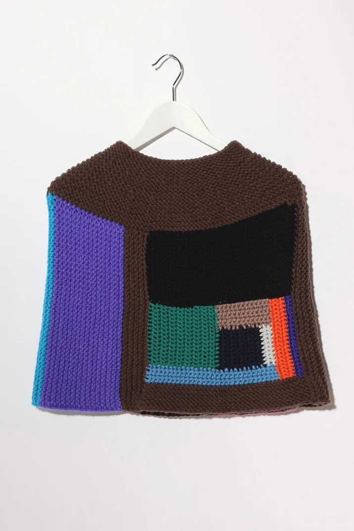 Knitwear No.76 . Electra Poncho