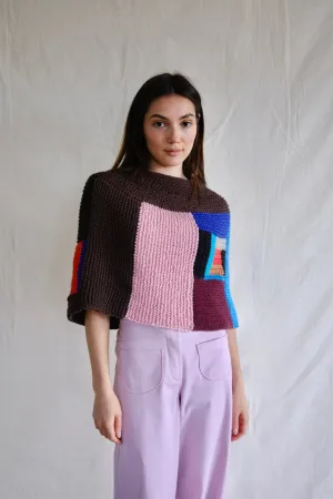 Knitwear No.76 . Electra Poncho