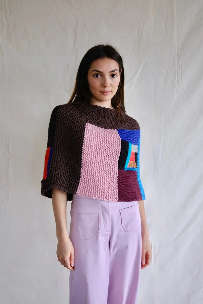 Knitwear No.76 . Electra Poncho