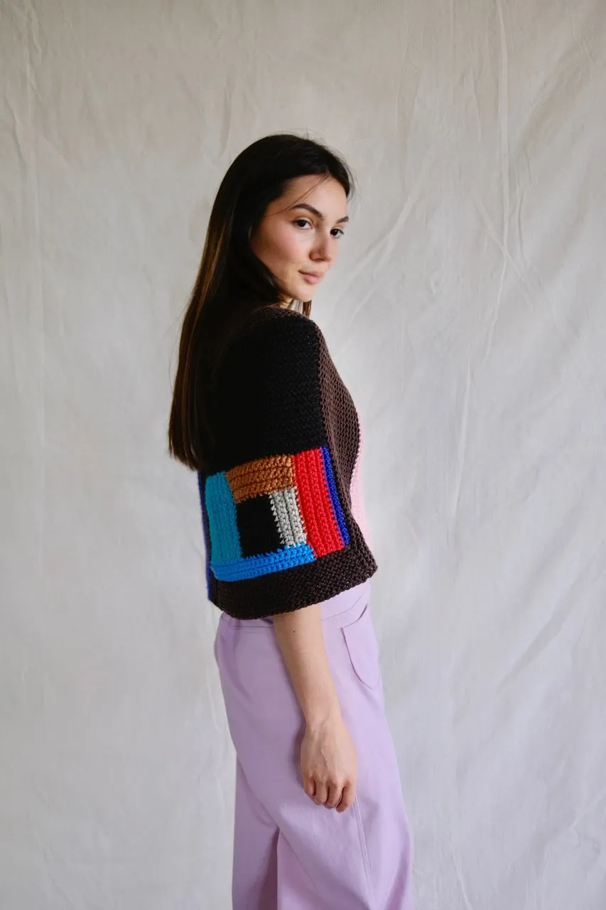 Knitwear No.76 . Electra Poncho