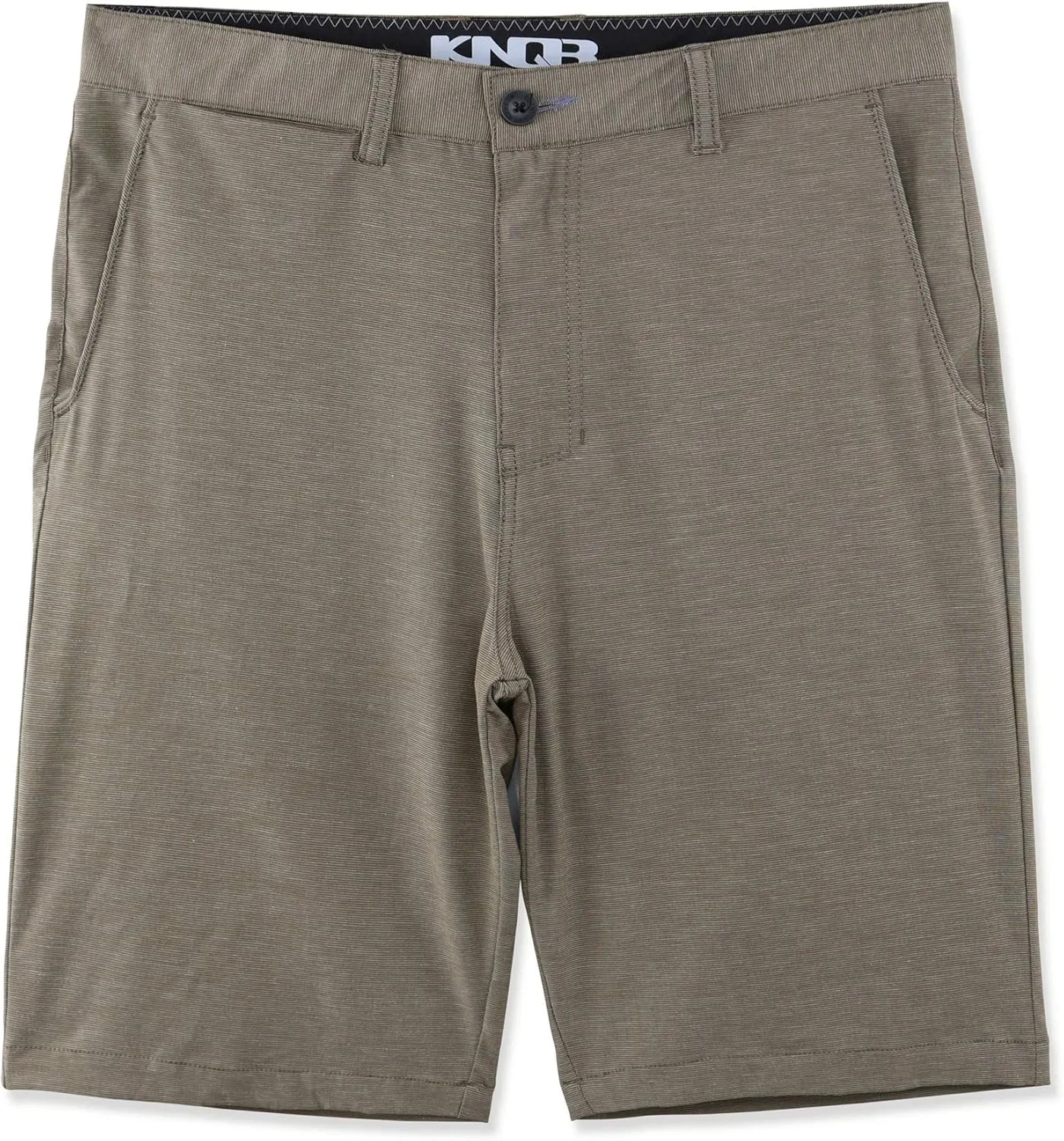 KNQR Mens Performance Quick Dry 4way Stretch Regular Fit All-Terrain Active Training Hybrid Shorts