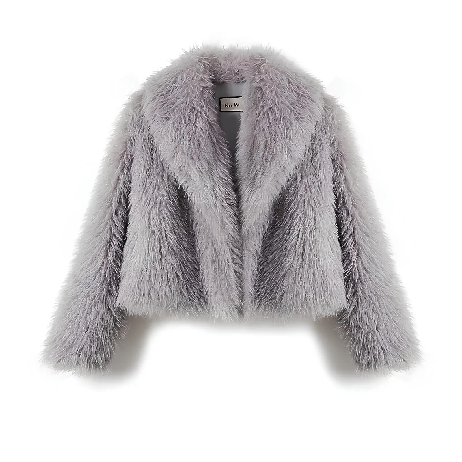 Luxury Burgundy Faux Fur Coat  The Ultimate Winter Statement Piece
