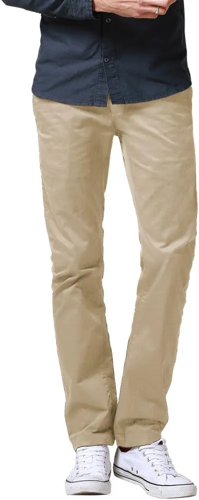 Match Men's Athletic Fit Straight Leg Casual Pants #8036