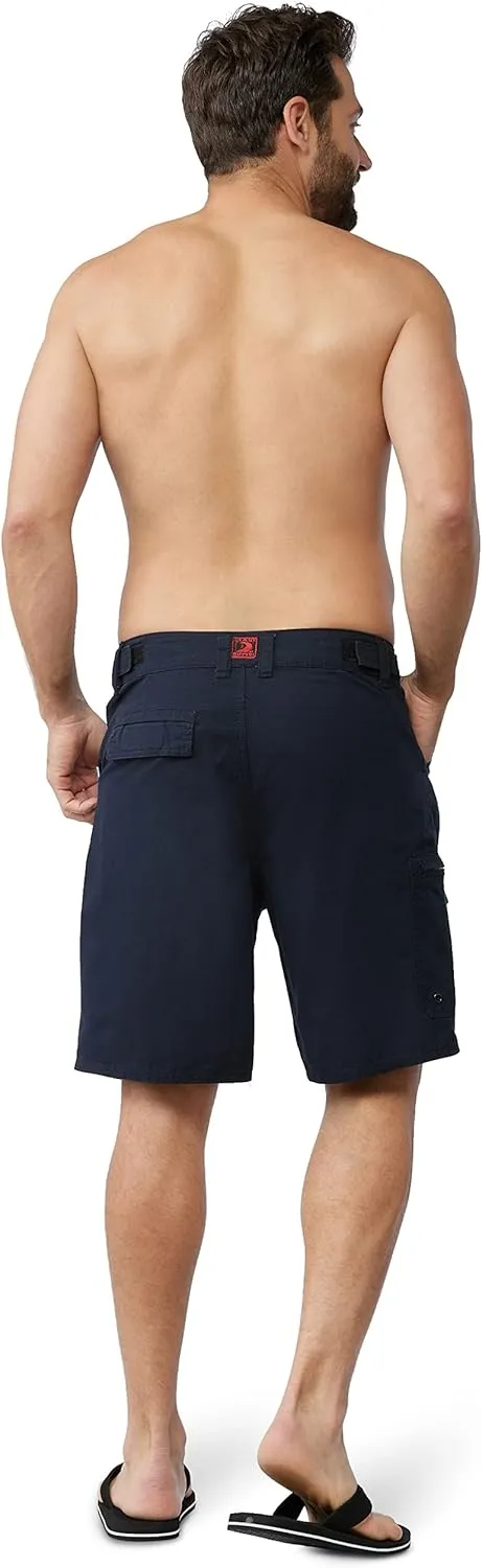 Maui Rippers Men's Cargo Shorts Adjustable Waistband 21" and 24" Lengths