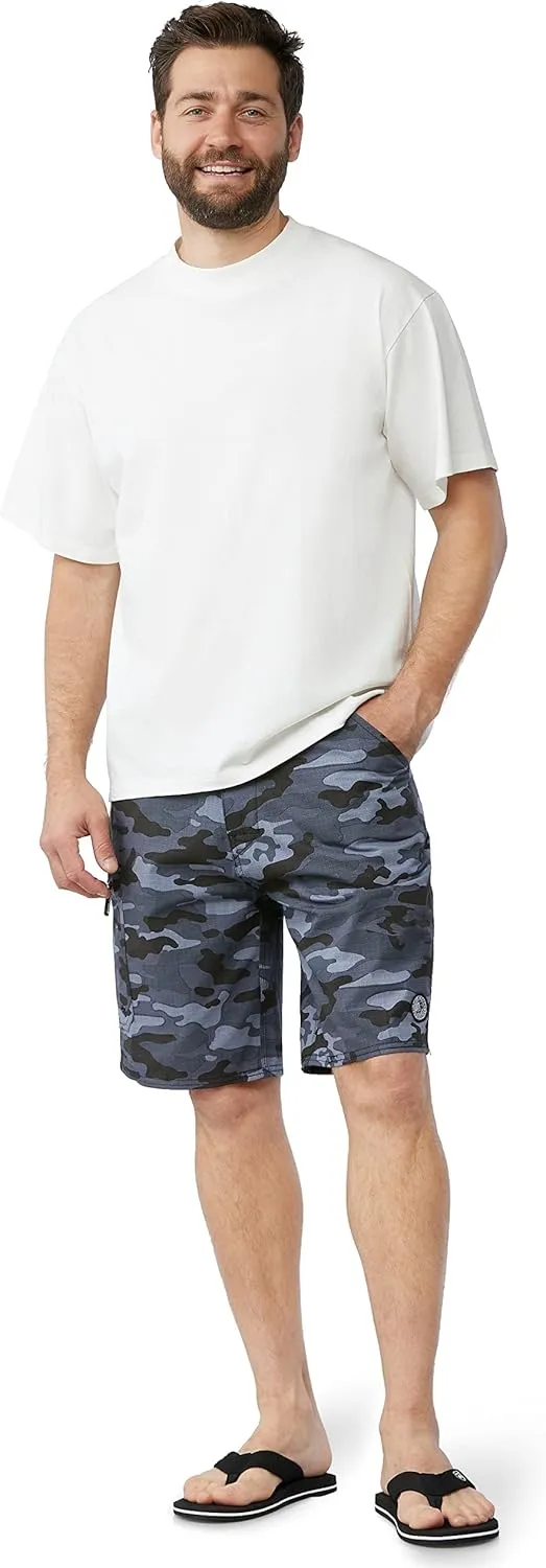 Maui Rippers Men's Cargo Shorts Adjustable Waistband 21" and 24" Lengths