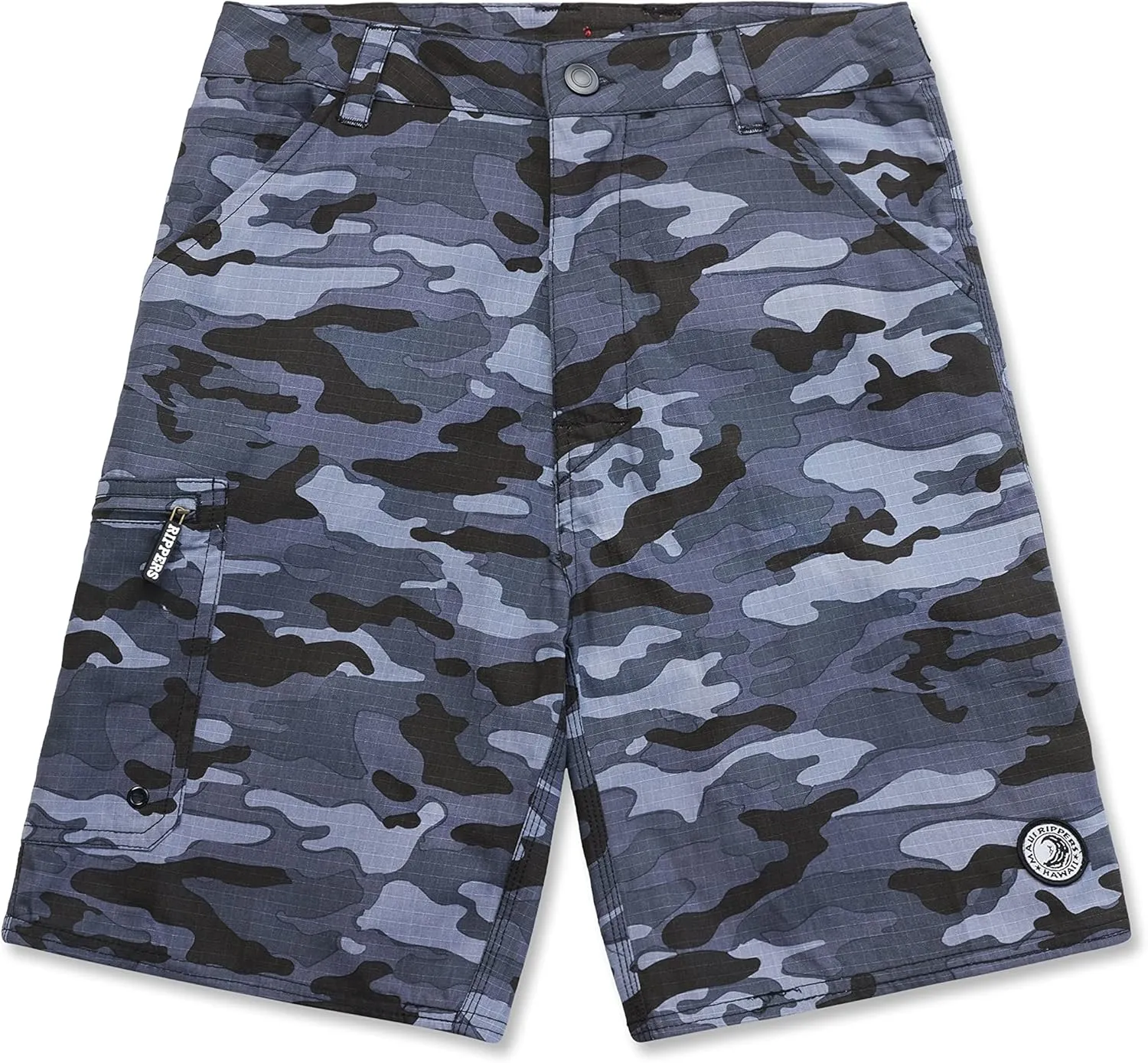 Maui Rippers Men's Cargo Shorts Adjustable Waistband 21" and 24" Lengths