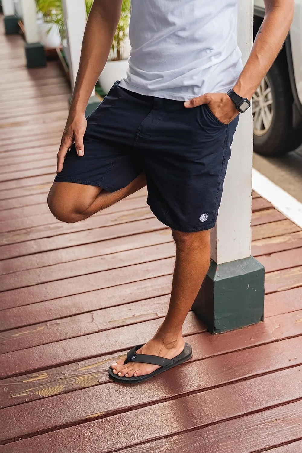 Maui Rippers Men's Cargo Shorts Adjustable Waistband 21" and 24" Lengths